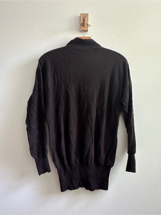 Pure Collection Sweaters - 100% Cashmere Brown Mock Turtleneck Size 8